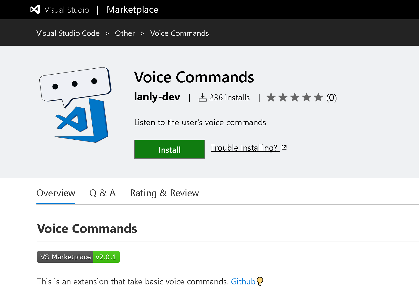 Voice Commands